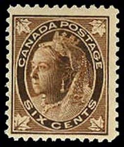 CANADA-f-a-1851-1899 ISSUES (TO 88c) 71 Mint (ID # 32808)