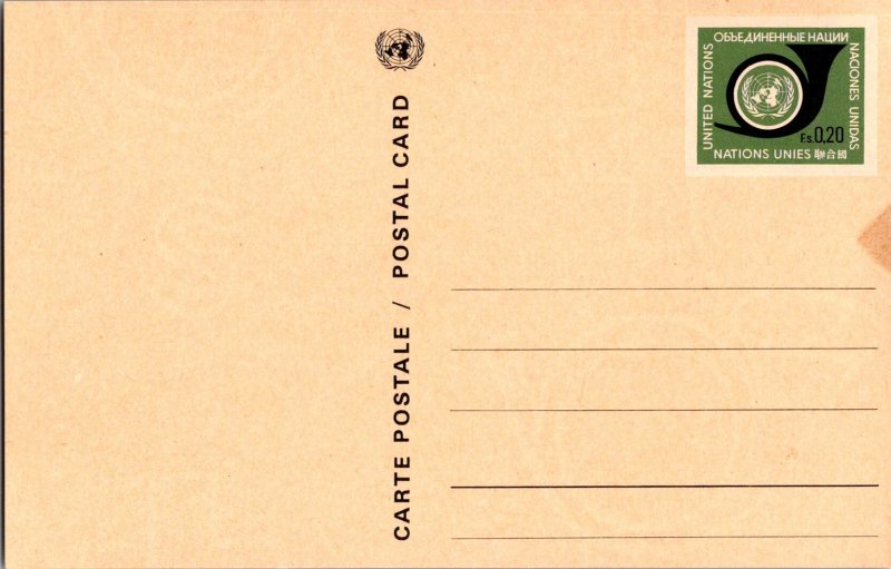 United Nations Geneva, Worldwide Government Postal Card