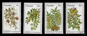 Transkei 28-31 MNH Flowers, Berries, Edible Fruits