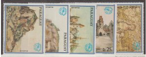 Paraguay Scott #C819-C823 Stamps - Mint NH Set