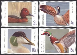 ROMANIA 2022 BIRDS DUCKS GEESE OISEAUX VOGEL UCCELLO AVES