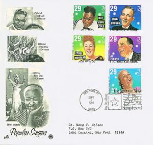 1849-53 Singers,Three Covers,PCS