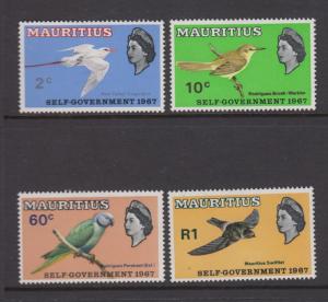 Mauritius - Scott 303-305 - Self Government Issue -1967 - MVLH - Set of 4 Stamps