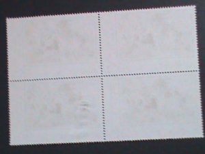 ​KOREA-1975-SC#1303 CHILDREN'S CROPS MEMBERS-PAINTING CTO - VF JUMBO BLOCK-