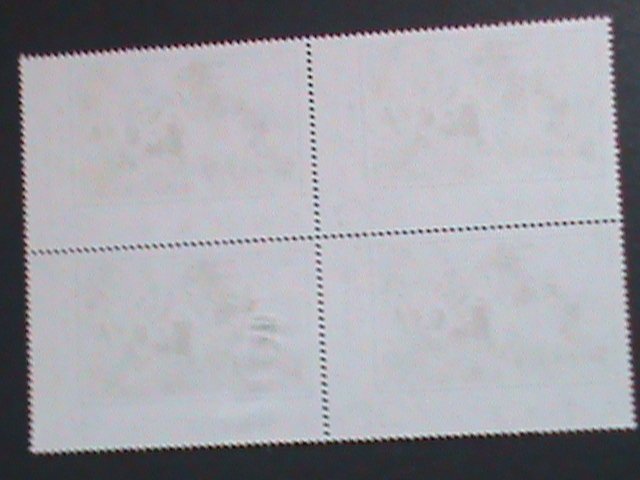 ​KOREA-1975-SC#1303 CHILDREN'S CROPS MEMBERS-PAINTING CTO - VF JUMBO BLOCK-