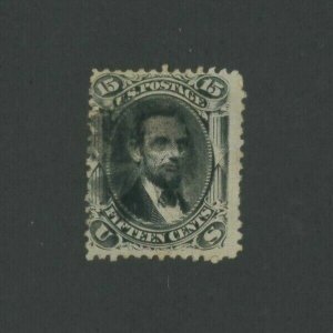 1866 United States Postage Stamp #77 Used Average Fancy Postal Cancel