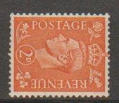 GB George VI  SG 488a  unmounted min wmk sideways