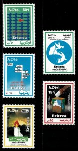 Eritrea 1993 - Referendum for Independence - Set of 5v - Scott 200-04 - MNH