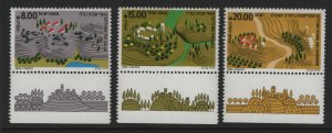 ISRAEL  834-836   MNH  TAB