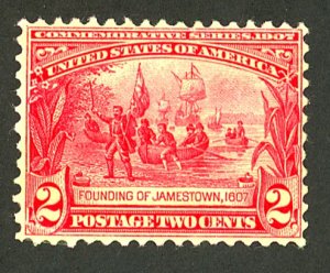 U.S. #329 MINT OG NH