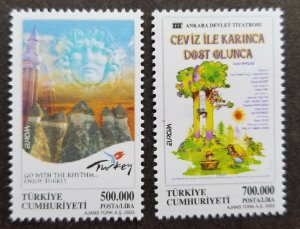 *FREE SHIP Turkey Europa CEPT Poster 2003 Tourism Tree Travel (stamp) MNH