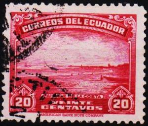 Ecuador.1937 20c S.G.555 Fine Used