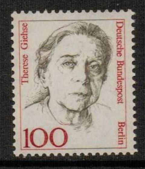 GERMANY SGB739 1986 FAMOUS GERMAN WOMEN 100pf MNH