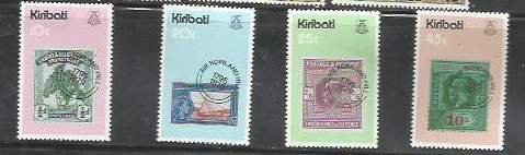 KIRIBATI - 1979 - Rowland Hill - Perf 4v Set - Mint Never Hinged