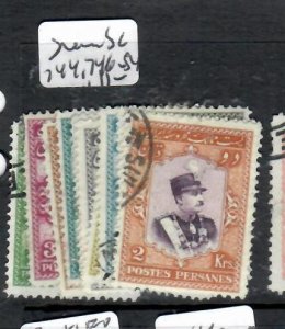 IRAN SC 744, 746-754  VFU  P1002H