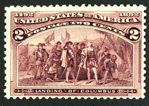 U.S. #231 MINT OG NH