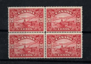 Canada #157 Mint Fine - Very Fine Never Hinged Block