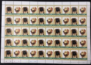 St Vincent Grenadines Dogs Sheets x 8 MNH (400 Stamps) BLK21