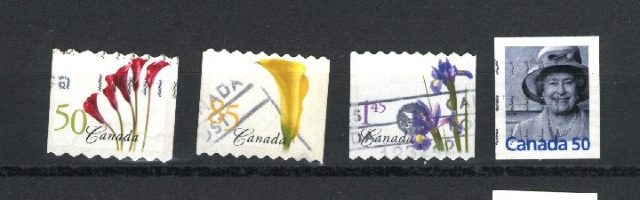 Canada #2072-75  -3  used VF 2004 PD