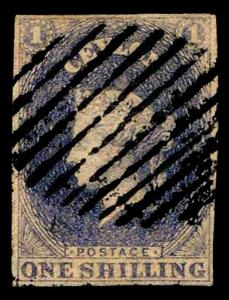 1857 Ceylon #11 Queen Victoria Watermark 6 - Used - VF - CV$225.00 (ESP#3548)