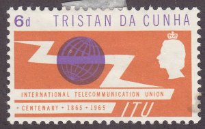 Tristan Da Cunha 86 ITU Symbol 1965