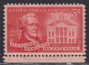 United States 1086 Alexander Hamilton 1957