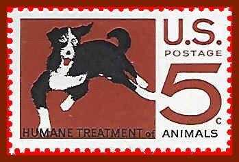 PCBstamps   US #1307 5c Humane Treatment Animals, MNH, (20)