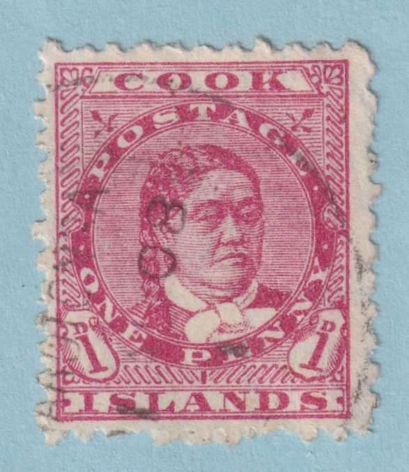 COOK ISLANDS 31  USED - UNUSUAL WATERMARK - NO FAULTS VERY FINE! - CLU