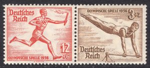 GERMANY SCOTT B86/B82