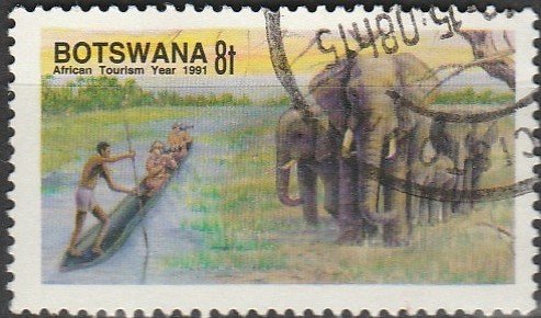 Botswana, #498 Used From 1991
