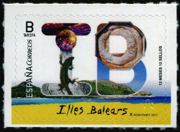 HERRICKSTAMP NEW ISSUES SPAIN Sc.# 4171 Balearic Islands