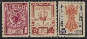 Peru 1935 Founding of City of Ica set Sc# 332-38 mint 