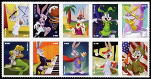 USA 5503a,5494-5503 Mint (NH) Bugs Bunny Block of 10