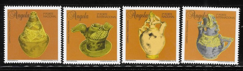 Angola 1995 Traditional Ceramics Sc 930-933 MNH A1269