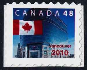 Canada 1991 MNH Flag over Post Office HQ, Vancouver 2010 o/p