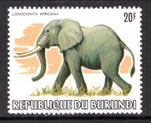 Burundi 593 Elephant MNH VF