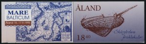 Aland 112a Booklet MNH Sailing Ships, Cargo Vessels