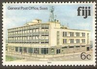 Fiji Used Sc 413 General Post Office, Suva