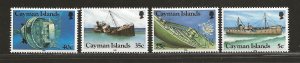 CAYMAN ISLANDS SC# 539-42   FVF/MNH