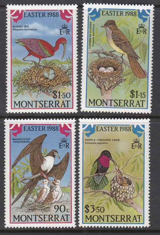 Montserrat 672-675 Easter Birds MNH VF