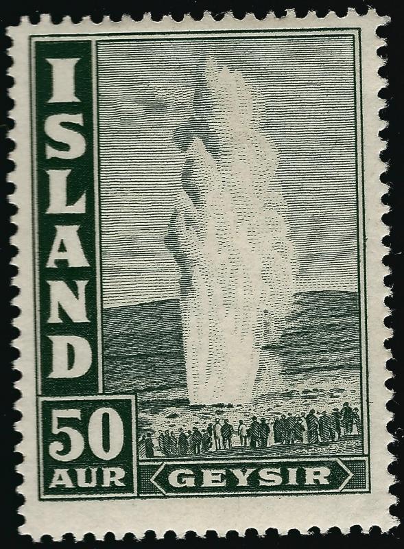 Used Iceland 1938 #208 F-VF hr SCV$24...grab a bargain!!