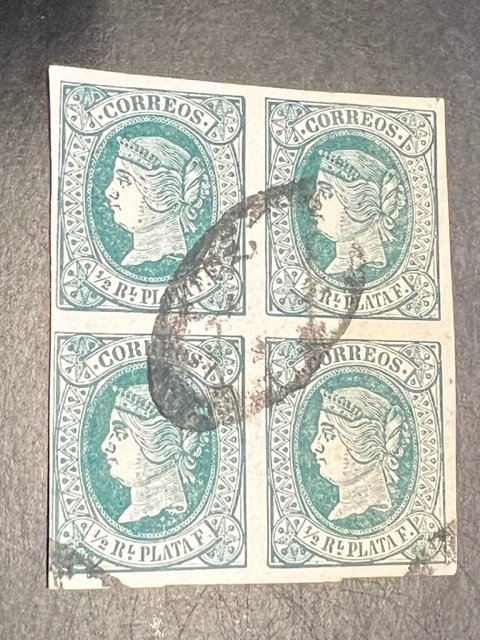 Cuba 18 used (block of 4)