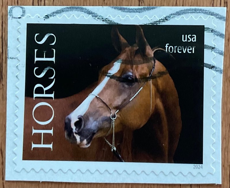 US #5867 Used OP Booklet Single Horses