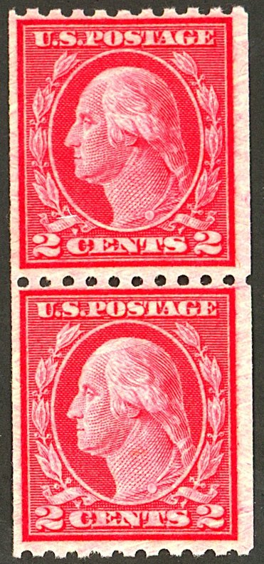 U.S. #487 MINT PAIR OG NH