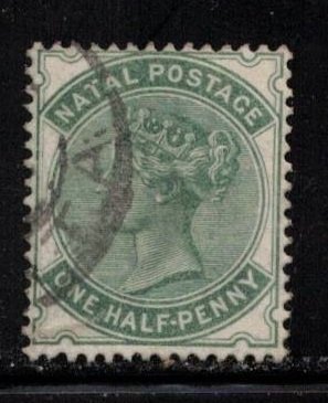 NATAL Scott # 64 Used - Queen Victoria