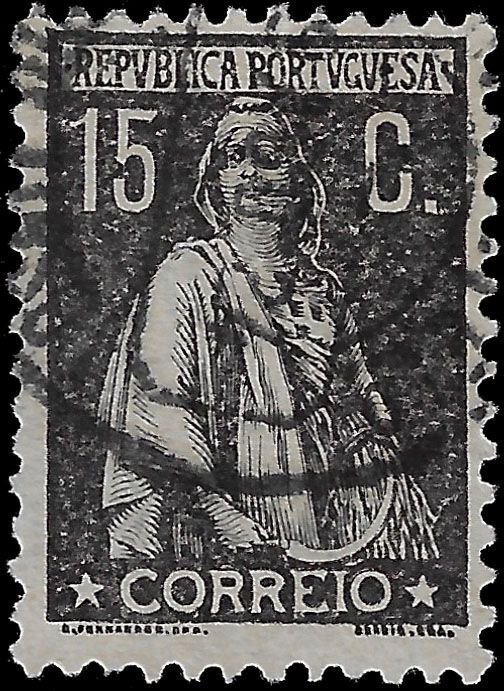 Portugal 1923 Sc 243 U vf