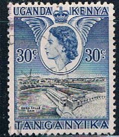 Uganda Kenya QEII - pickastamp (UP18R101)