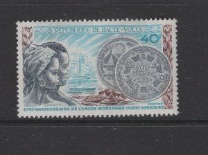 Burkina Faso  #280 (1972 Monetary Union issue ) VFMNH  CV $0.60