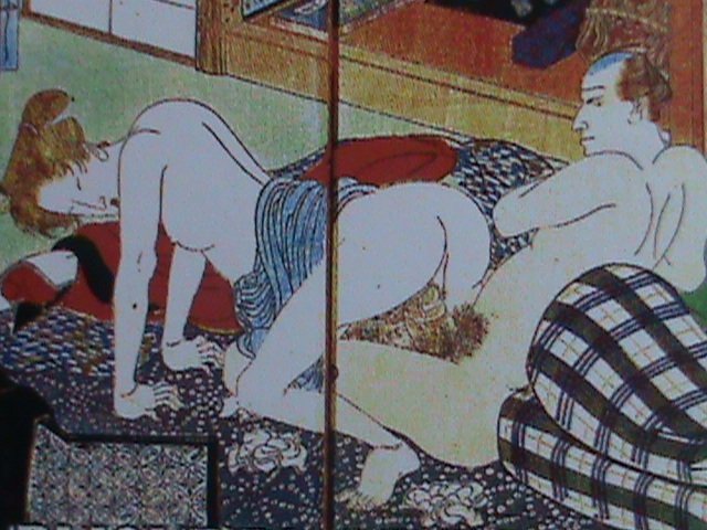 ​BENIN-2003 SHUNGA-FAMOUS JAPANESE NUDE ART PAINTING  #1 MNH SHEET-VERY FINE