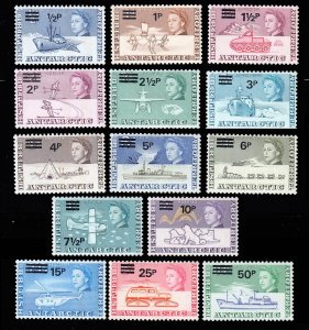 British Antarctic Territory Scott 25-38 Mint never hinged.